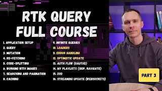 RTK Query Полный курс, часть 3 — Loaders, Error Handling, Optimistic Update