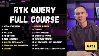 RTK Query Полный курс, часть 2 — Images, Pagination, Caching & Infinite Queries
